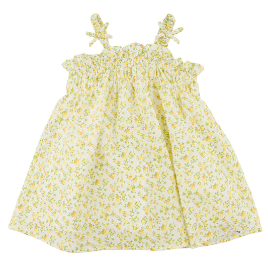 OH BABY! - TG - POPPY SPRIG BRANDIE DRESS - LEMON