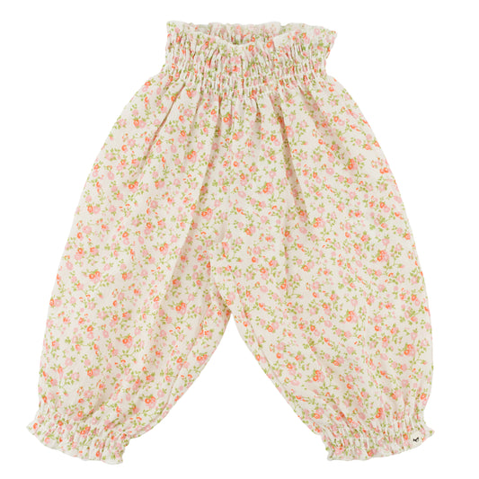 OH BABY! - TG - POPPY SPRIG OLIVIA SMOCK PANT - BLUSH