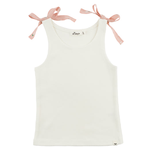OH BABY! - TG - SUNBURST JOY BOW TANK - OYSTER
