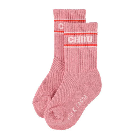 ELLA AND RAPHA - ACC - CHOUCHOU KIDS SOCKS - PINK