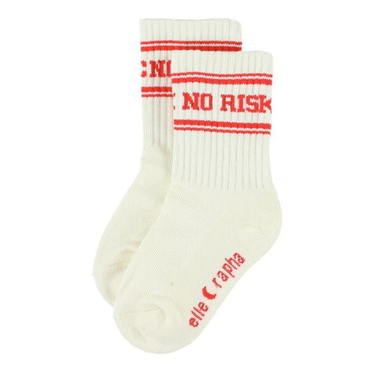 ELLA AND RAPHA - ACC - NO RISK NO MAGIC KIDS SOCKS - CREAM