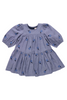 Pink Chicken - Blue Blossom Embroidery Fiona Dress