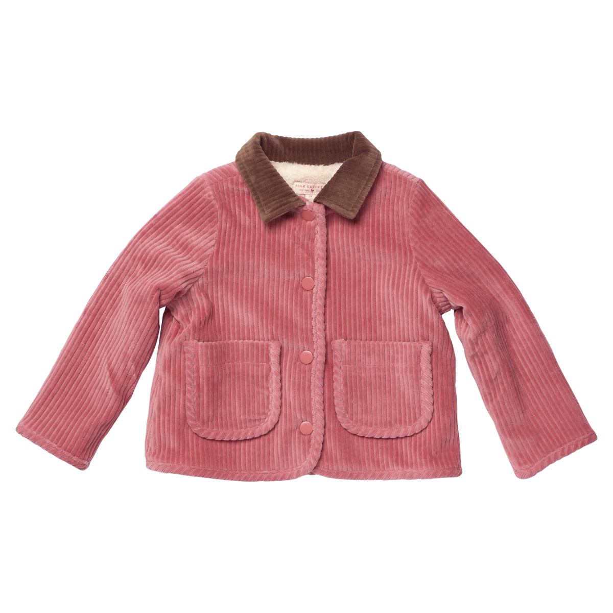 PINK CHICKEN - TG - GIRLS JACE PLUSH JACKET - PINK