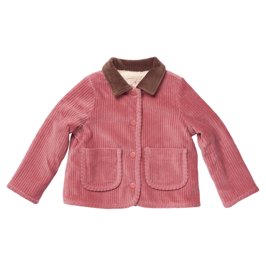PINK CHICKEN - TG - GIRLS JACE PLUSH JACKET - PINK