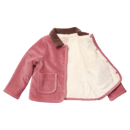 PINK CHICKEN - TG - GIRLS JACE PLUSH JACKET - PINK
