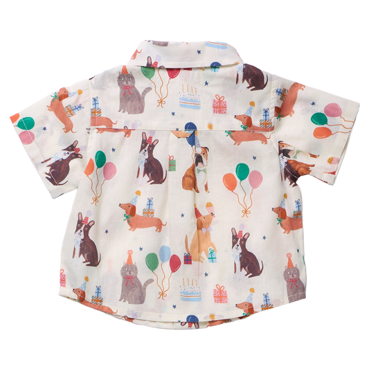 PINK CHICKEN - TB - BOYS JACK SHIRT - PARTY PETS