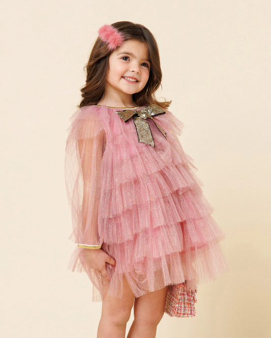 PETITE HAILEY - TG - ANNY 6 LAYERED TUTU DRESS - PINK