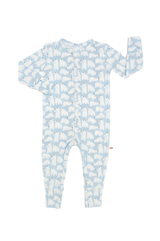 Petite Hailey - Blue Bear Footie