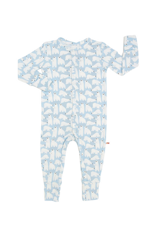 Petite Hailey - Blue Bear Footie