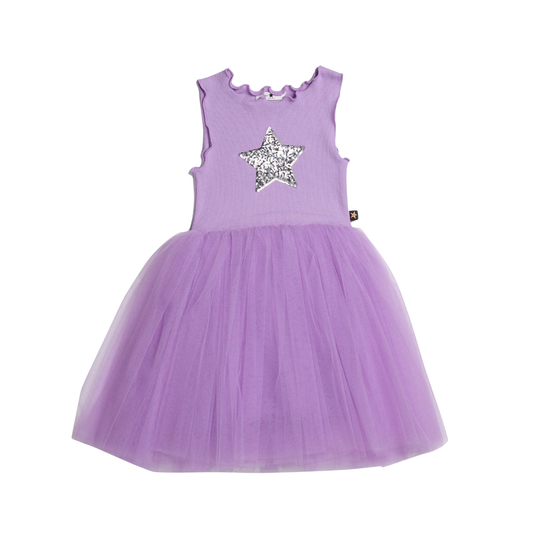 PETITE HAILEY - TG - STAR TUTU DRESS - PURPLE