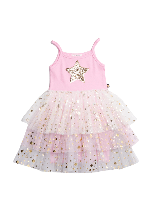 PETITE HAILEY - TG - NORA 3 LAYERED TUTU - PINK