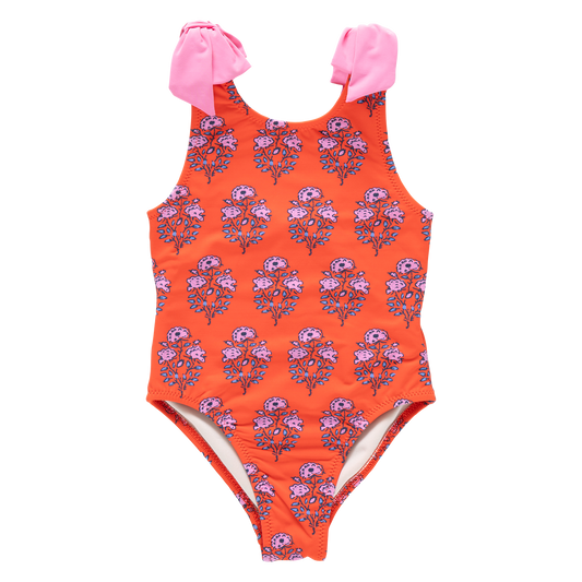 PINK CHICKEN - TG - GIRLS SHELLY SUIT - STRAWFLOWER
