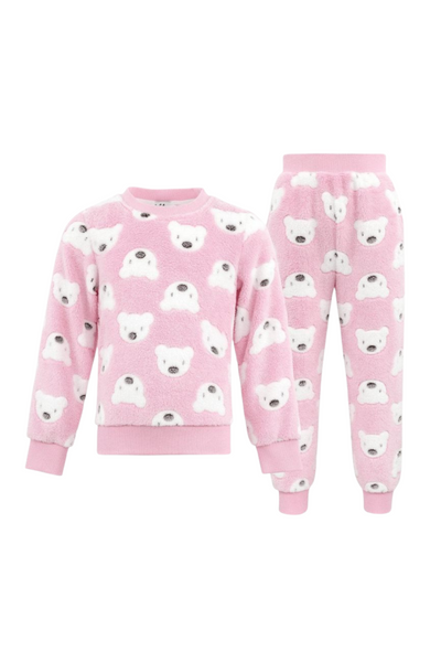 Lola And The Boys - Pinky Bear Fuzzy Set