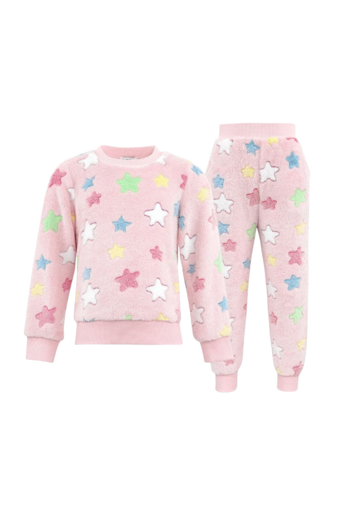 Lola And The Boys - Pinky Stars Fuzzy Set