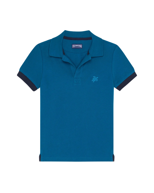 VILEBREQUIN - BB - BOY SOLID COTTON PIQUE - PAON