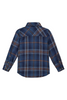 Deux Par Deux - Patchwork Plaid Flannel Shirt