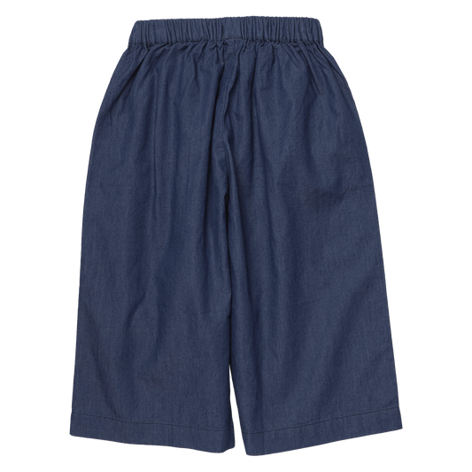 PINK CHICKEN - BG - GIRLS BAILEY RUFFLE PANT - CHAMBRAY