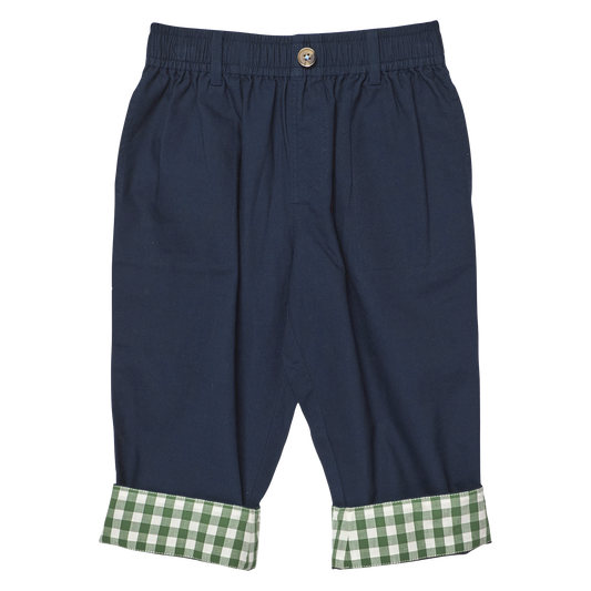 PINK CHICKEN - TB - BOYS JACKSON PANT - NAVY