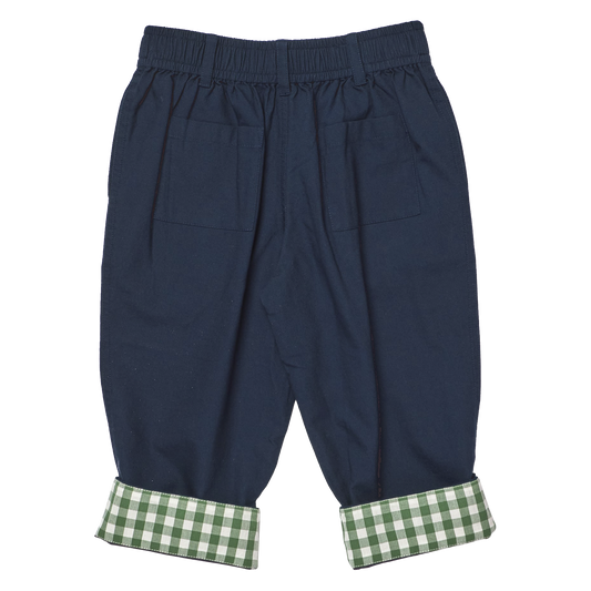 PINK CHICKEN - TB - BOYS JACKSON PANT - NAVY