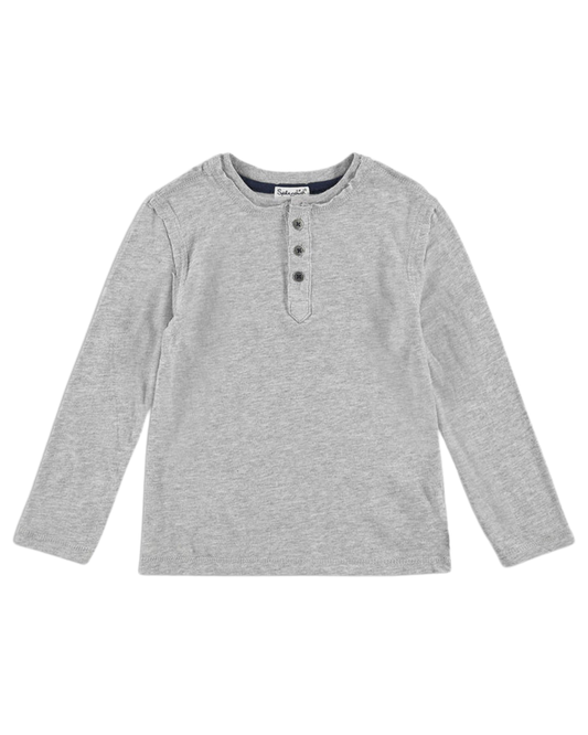 SPLENDID - TB - TEE SHIRT LS PULLOVER - HEATHER GREY