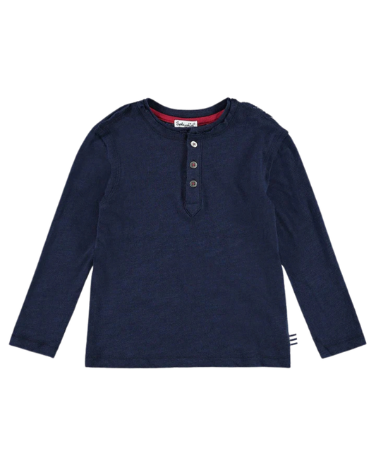 SPLENDID - TB - TEE SHIRT LS PULLOVER - NAVY