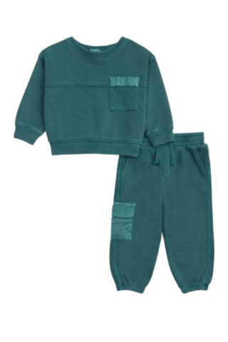 Splendid - Emerald Puzzle Jogger Set
