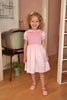 Rachel Riley - Pink Bow Smocked Dress