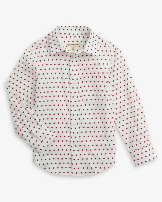 APPAMAN - TB - STANDARD SHIRT - RED HIBISCUS