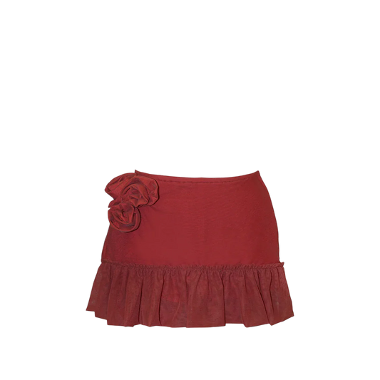 Zemeta-BG-Talk Flower Skirt -Red