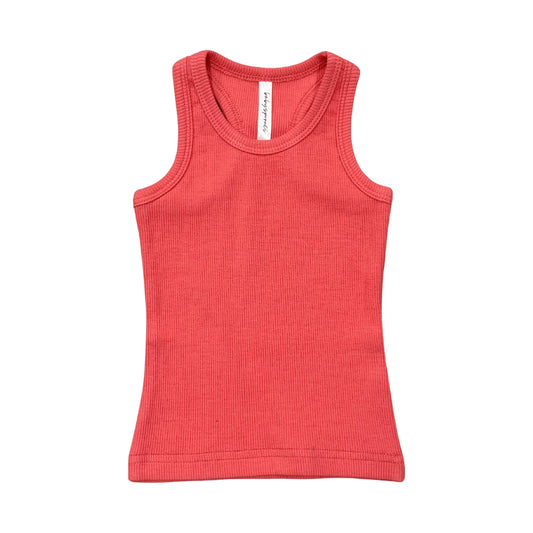 BABYSPROUTS - TG - RIBBED TANK - CHERRY PINK