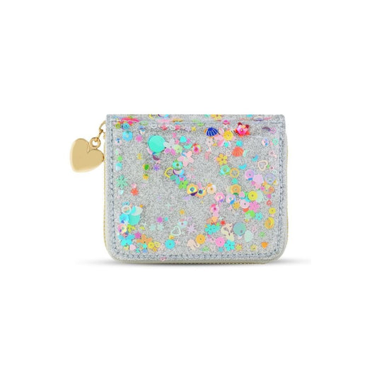 CARRYING KIND - ACC - CONFETTI WALLET - SILVER