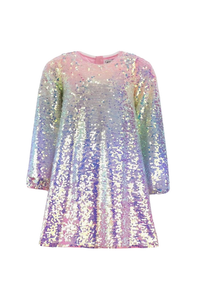 Lola And The Boys - Sequin Ombre Party Dress