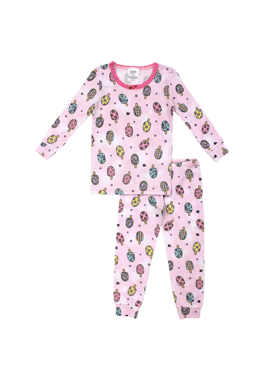 Esme - Groovy Popsicles Pajama Set