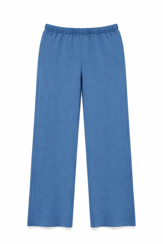 KATIE J NYC - BG - TWEEN SHANE WIDELEG PANT - DENIM BLUE/VINTAGE FLORAL