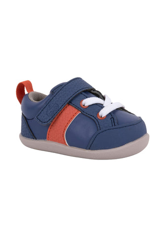 See Kai Run - Connor Mini Navy/Orange