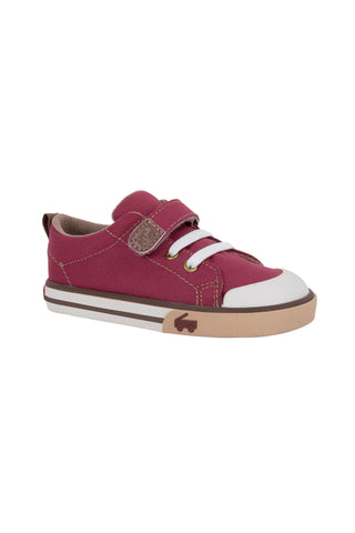 See Kai Run - Stevie II Sneaker Maroon Red