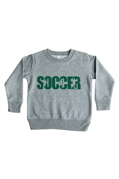 Gray Soccer Sweatshirt