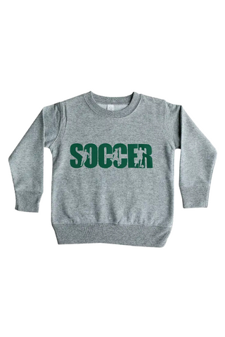 Gray Soccer Sweatshirt