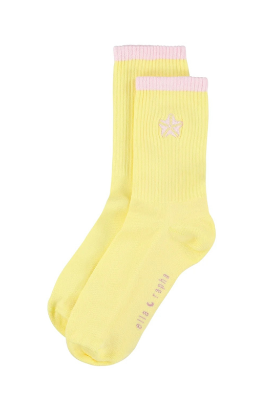 ELLA AND RAPHA - ACC - STARFISH KIDS SOCKS - YELLOW