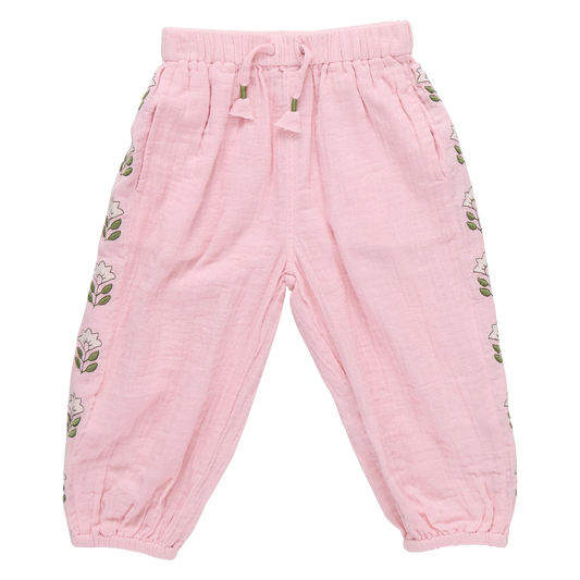 PINK CHICKEN - BG - GIRLS KIRAN PANT - CAROL BLUSH