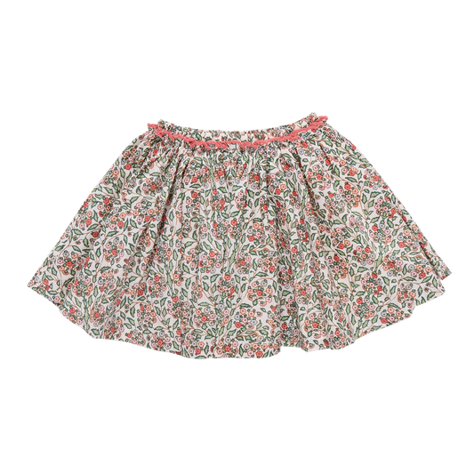 PINK CHICKEN - TG - GIRLS GIANNA SKIRT - YARROW FLORAL