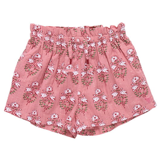 PINK CHIICKEN - TG - GIRLS THEODORE SHORT - PINK STRAWFLOWER
