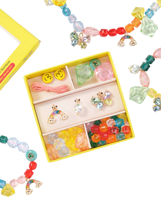 SUPER SMALLS - T&B - MAKE IT RAINBOW MINI DIY BEAD KIT - MULTI