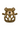 3D Silicone Teddy Teether - Brown