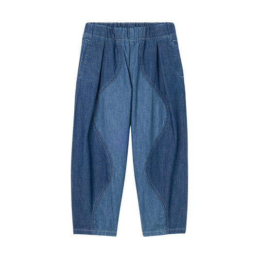 STELLA MCCARTNEY KIDS - TG - GIRL DENIM PANTS  - BLUE