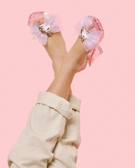 SUPER SMALLS - T&B - UNICORN WISHES PLAY SHOES - PINK
