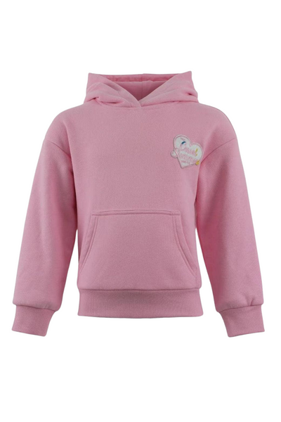 Lola And The Boys  - Pink Crystal "Swiftie" Hoodie