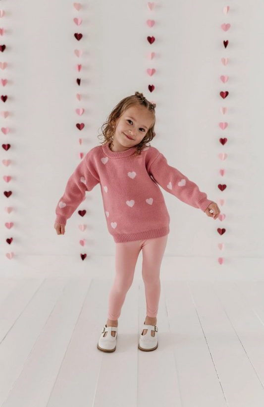 BABYSPROUTS - TG - BASIC LEGGINGS - MELLOW ROSE