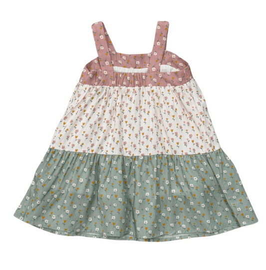 BABYSPROUTS - TG - WIDE STRAP DRESS - MULTI DAISY