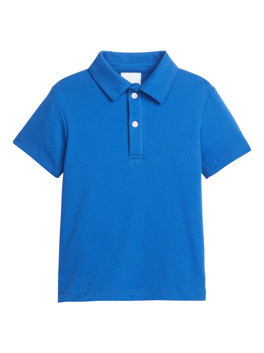 LITTLE ENGLISH - BB - SHORT SLEEVE POLO - ROYAL